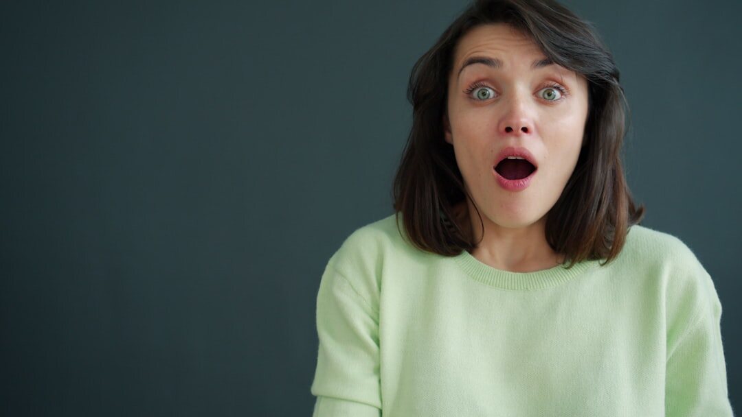 surprised audience reaction